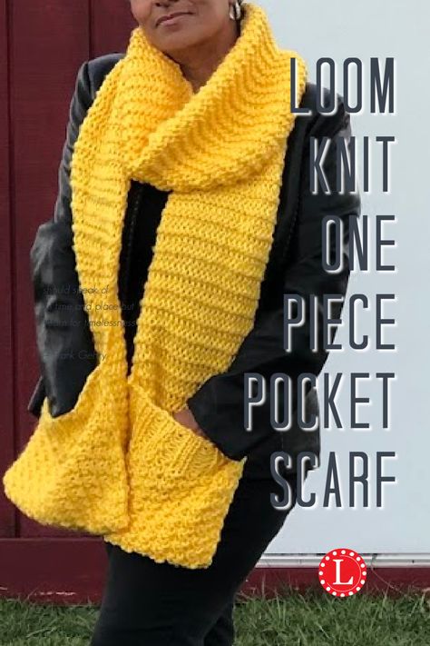 Scarf Loom Knitting, Loom Knitting Scarfs, Loom Knit Easy Projects, Loom Knit Pocket Shawl Free Pattern, Free Loom Knitting Patterns Projects, Loom Knit Shawl Pattern Free, Loom Knitting Scarf Pattern, S Loom Knitting Patterns, Scarf Loom Patterns