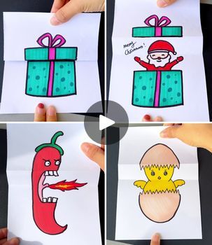 291K views · 4.4K reactions | Folding Surprise Drawing Lessons For Kids | How to Draw Magic Gift Box | By Kidpid | Facebook Folding Surprise, Drawings For Kids, Mom Activities, Drawing Lessons For Kids, Magic Gift, Art Lessons For Kids, Fine Motor Activities, Baby Learning, Art Drawings For Kids