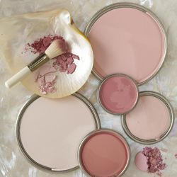 Color Crush to make you BLUSH – Interiors By Candice Blush Bathroom, Blush Pink Paint, Blush Curtains, Picking Paint Colors, Interior Paint Colors Schemes, Paint Themes, Look Rose, Palette Design, Spa Like Bathroom