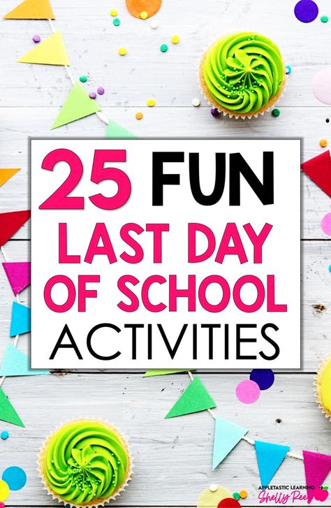 Get 25 fun and easy last day of school activities for kids in 2nd grade, 3rd grade, 4th grade, 5th grade, elementary, and middle school. Includes fun end of year activities for students, such as classroom karaoke, picnic lunches, class awards, and candy bar awards templates and ideas. Candy bar awards make the best gifts for students! Even printable memory books for your students to get autographs and take home. Last Day Of Class Activities Middle School, Last Day Of School Classroom Activities, Last Week Of School Activities 5th Grade, 3rd Grade Graduation Ideas, Last Week Of School Activities 4th Grade, End Of Year Ideas For Students, Last Day Of School Activities Middle, Last Week Of School Activities 1st Grade, End Of School Year Activities 5th Grade