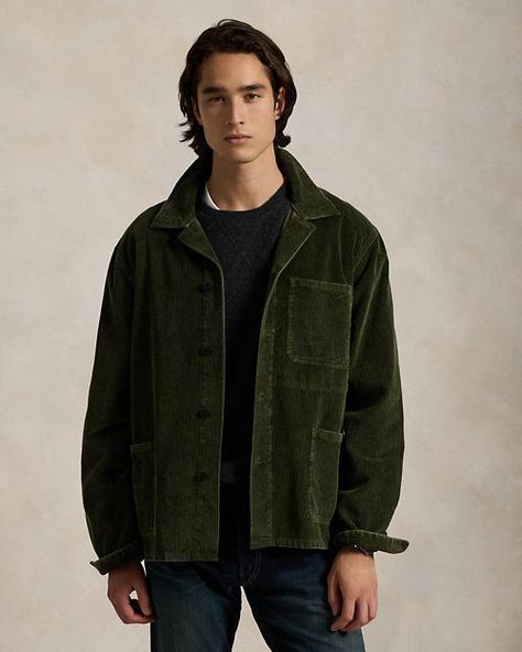 Corduroy Utility Overshirt Cordory Jacket Outfits, Corduroy Jacket Outfit Men, Corduroy Jacket Outfit, Overshirt Men, Jacket Outfit Men, Wool Overshirt, Button Outfit, Jacket Outfit, Corduroy Jacket