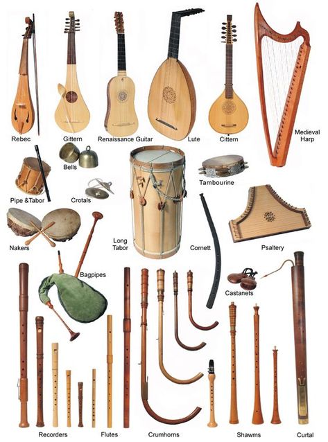 Bard Instruments, Ancient Music, Homemade Instruments, Medieval Music, Instrument Music, Early Music, Medieval Life, Diy Musical Instruments, Folk Instruments