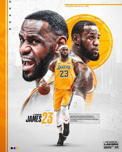 Lakers Graphic Design, Nba Graphic Design Poster, Lebron James Poster Dunk, Lebron James Poster, Nba Finals Graphic Design, Survival Blanket, Sports Design Ideas, Sport Poster Design, Sport Inspiration