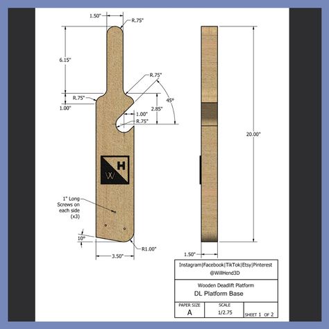 You can build a deadlift jack for $5 using only 40" of wood and a few screws. Deadlift Jack Diy, Squat Rack Diy, Deadlift Jack, Diy Exercise Equipment, Diy Fitness, Diy Home Gym, Diy Gym, Diy Workout, Carpentry Projects