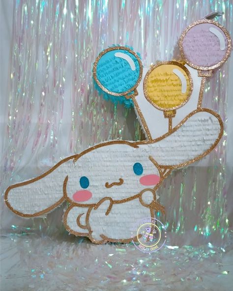 Cinnamoroll 🩵💛🩷 Cinnamon Roll Sanrio Party Ideas, Cinamoroll Party Ideas, Cinnamon Roll Sanrio Birthday Party, Cinnamoroll Party Ideas, Cinnamon Roll Birthday Party, Cinnamoroll Birthday Party, Cinnamoroll Party, Cinnamoroll Birthday, Hello Kitty Birthday Theme