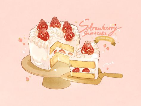 Desserts Drawing, 귀여운 음식 그림, Arte Do Kawaii, Foodie Art, Food Sketch, Food Artwork, Food Illustration Art, Cute Food Drawings, Cute Food Art