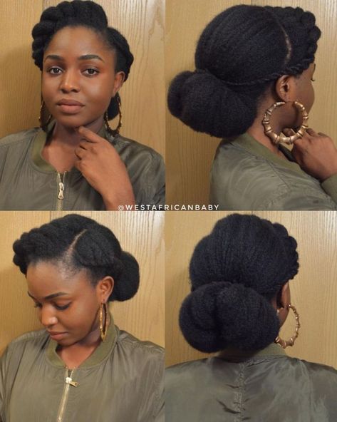 Elegant Low Bun Updo For Natural Hair protective hair styling ideas for women Work Headshots, Dove Wedding, Simple Updos, Low Bun Updo, Beauty Texture, Cabello Afro Natural, Natural Girls, Protective Hairstyles For Natural Hair, Hair Simple