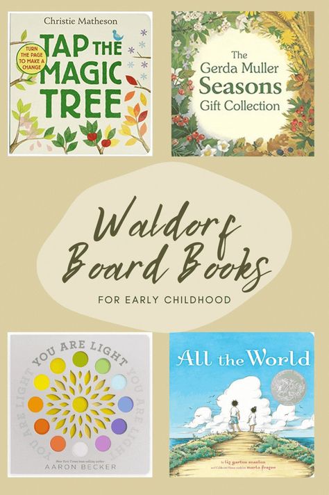 Waldorf Books For Kids, Waldorf Books For Parents, Waldorf Early Childhood, Waldorf Toddler Activities, Cottagecore Classroom, Waldorf Toddler, Waldorf Books, Waldorf Preschool, Waldorf Kids