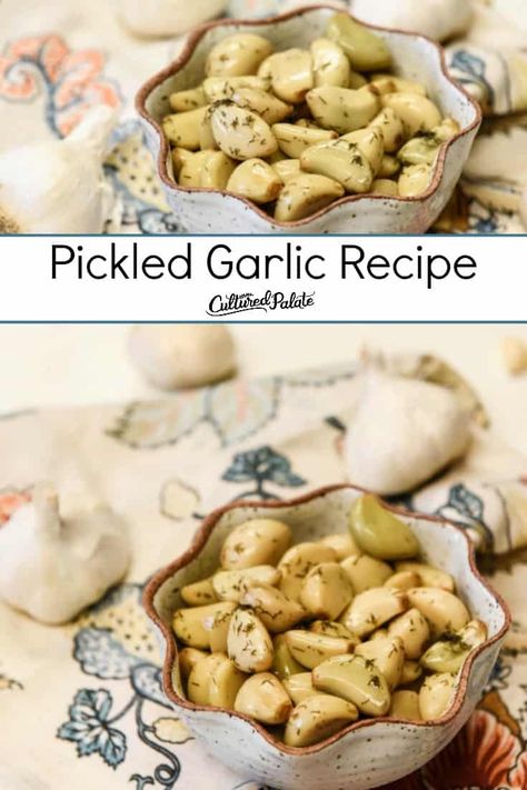 Garlic Pickles, Health Benefits Of Garlic, Benefits Of Garlic, Garlic Health Benefits, Garlic Recipe, Garlic Benefits, Pickled Garlic, Diet Desserts, Pickled Veggies