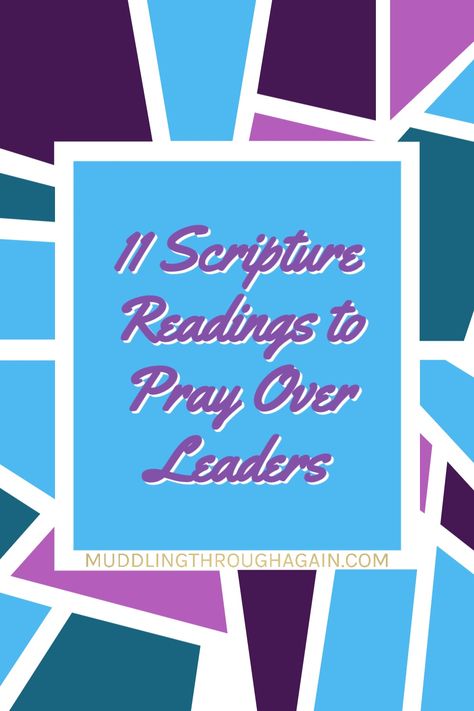 11 Bible verses to pray over leaders in your life. Christians are called to pray for everyone, including leaders. Government leaders, community leaders, church leaders, and family leaders all need Christian prayers. These scripture readings will help you pray for the leaders in your life. BONUS! Download a free prayer guide printable with scripture readings, more prayer prompts, and sample prayers to enhance your quiet time with God. Pray For Leaders, God Centered Marriage, Sample Prayer, Good Scriptures, Scriptures For Kids, Importance Of Prayer, Praying For Your Family, Prayer For Church, Prayer Group