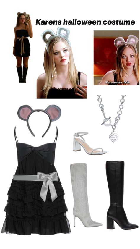 Basic Cute Halloween Costumes, Brunet Halloween Costume, Easy A Halloween Costume Emma Stone, Black Mini Dress Halloween Costume Ideas, Blonde Easy Halloween Costumes, Solo Easy Halloween Costumes, Last Minute Halloween Costumes Blonde, Halloween Costumes Ideas For Blondes, Easy Blonde Halloween Costumes