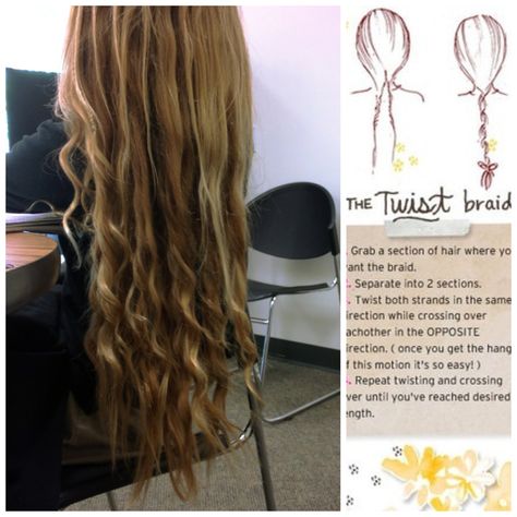 Another pinner said, "This braid overnight made my hair look wanded." .... I hope it does that to my hair! Wet Hair Overnight, Style Wavy Hair, Hair At Night, Overnight Braids, Hair Overnight, Wavy Hair Overnight, Curly Hair Overnight, Twisted Hair, Overnight Hairstyles