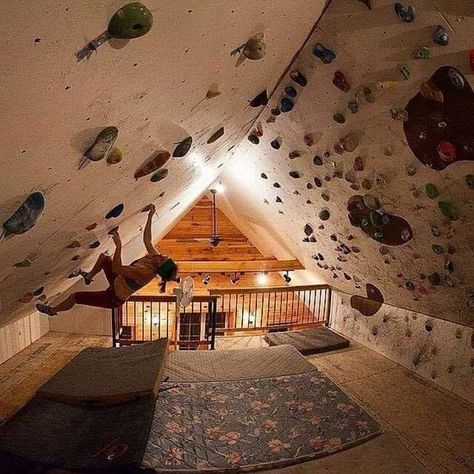 Top 10 Home Climbing Gym Designs – Send Edition Indoor Climbing Gym, Home Climbing Wall, Indoor Climbing Wall, Bouldering Wall, Climbing Walls, Rock Walls, Rock Climbing Wall, Indoor Climbing, Climbing Gym