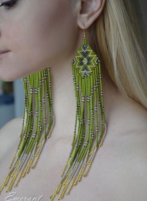 Beaded earrings patterns