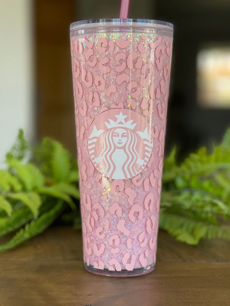 This is a authentic Starbucks tumbler that has been repurposed. ALL CUPS COME WITH GLITTER STRAW TO MATCH CUP (color of straw will vary) Most cups in my shop are venti sized unless noted! They will include standard green straw along with a specialty straw as a gift from me to match your tumbler. Hand made Made with premium permanent vinyl These make the perfect gift or for yourself! *HAND WASH ONLY! *AVOID HEAT (leaving in hot car) *DO NOT DROP *DO NOT MICROWAVE *DO NOT SCRUB VINYL *DO NOT SOAK Custom Starbucks Tumbler, Cute Starbucks Tumbler Cups, Custom Cup Ideas Vinyl, All Pink Everything, Starbucks Tumblers With Vinyl Ideas, Custom Starbucks Cup Tumblers, Girly Tumbler Cups, Cups With Vinyl Tumblers, Baddie Tumbler Cups