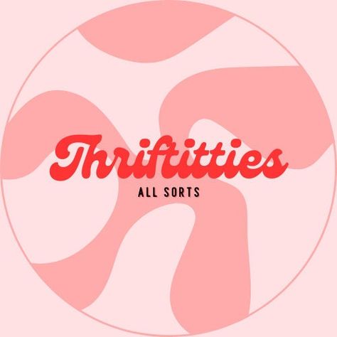 Thrifting Aesthetic Wallpaper, Thrift Shop Aesthetic Name, Pre Loved Clothes Logo, Logo Thrift Shop, Online Clothing Store Names Ideas, Thrift Shop Name Ideas, Thrift Store Names Ideas, Thrift Store Names, Thrift Logo