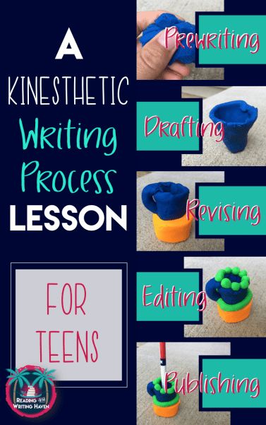 Teach students to understand the writing process using a metaphor that compares writers to sculptors. High school English differentiated lesson plan. Writing Process Activities, Differentiated Lesson Plans, Secondary Ela Classroom, Sequence Writing, Kinesthetic Learning, Teaching Secondary, Teaching High School English, The Writing Process, Language Arts Teacher