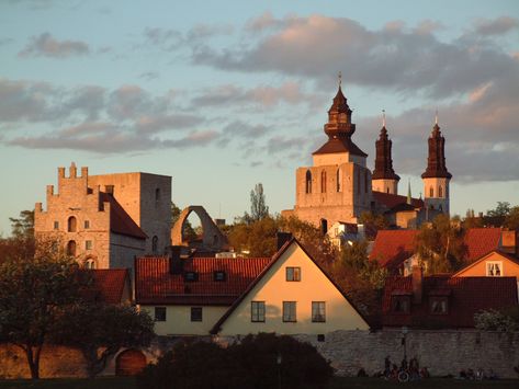 A day in Visby - Gotland's official place to visit Summer Destinations, Wild Strawberries, Medieval Town, Summer Holiday, Travel Experience, Best Hotels, Perfect Summer, Old Town, Monument Valley