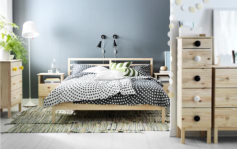 Ikea Tarva Bed Ideas, Tarva Bed Ideas, Tarva Ikea Bed, Tarva Bed, Bed Frame Hack, Best Bed Frames, Small Space Living Hacks, Ikea Platform Bed, Ikea Bed Frames