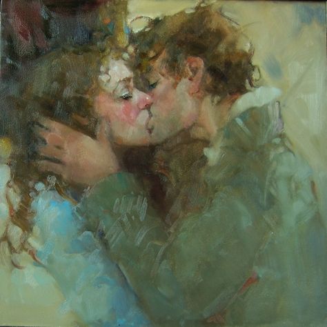 by Kim Roberti Romantic Art, Classical Art, Ethereal Art, 판타지 아트, Old Art, Two People, Pretty Art, 그림 그리기, Classic Art