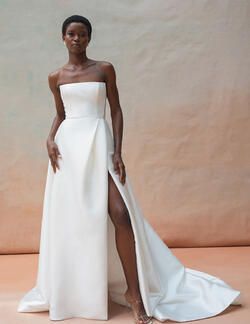 Jenny Yoo Catherine Clean Wedding Dress, Bride Styled Shoot, Jenny Yoo Bridal, Mikado Fabric, Best Gowns, Timeless Wedding Dress, Sheer Wedding Dress, Ball Skirt, Anthropologie Wedding