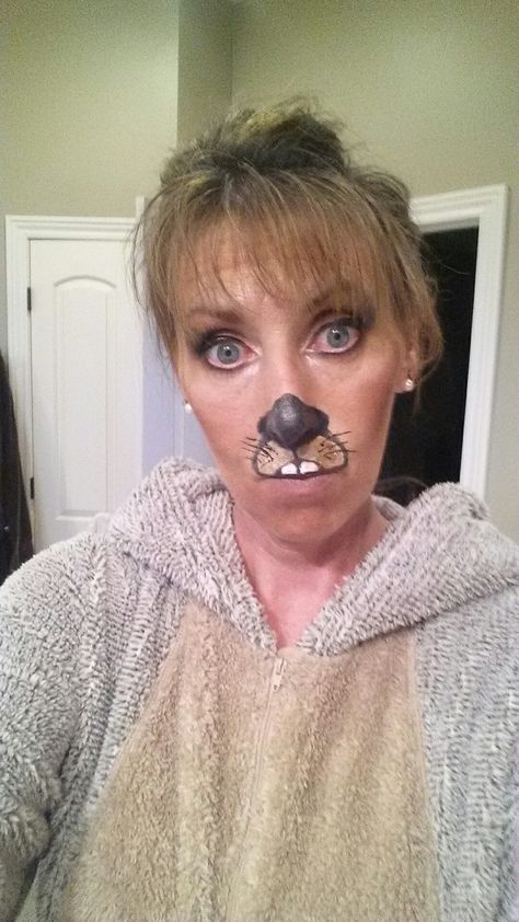 Beaver Face Paint, Beaver Costume, Kids Face Paint, Animal Costumes, Face Painting Halloween, Woman Face, Face Painting, Carnival Face Paint, Halloween Face