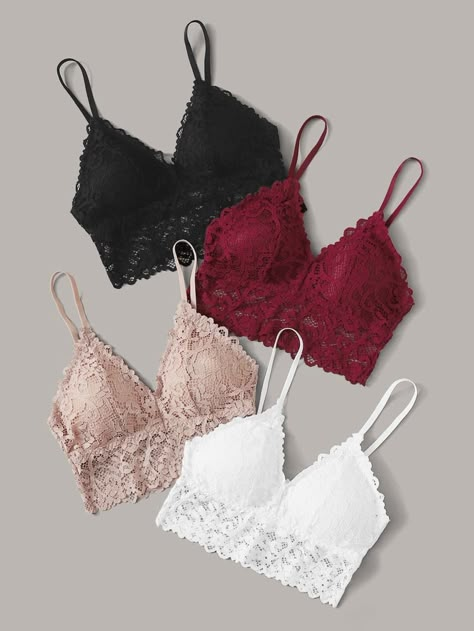 Romantic Pattern, Women Bras, Floral Bra, Cute Bras, Cute Lingerie, Crop Top Outfits, Mode Inspo, Bra And Panty Sets, Bras And Panties