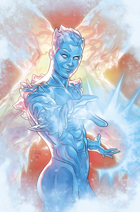 Robert Louis "Bobby" Drake Iceman Xmen, Iceman Marvel, Russell Dauterman, Xmen Art, Marvel Comic Universe, Uncanny X-men, Marvel Entertainment, Variant Covers, Marvel Comics Art