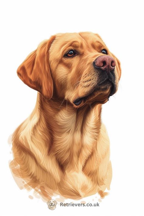 Meet the essence of loyalty and affection in this stunning portrait of a Labrador Retriever. With eyes that speak volumes #LabradorRetriever #DogLovers #PuppyEyes #HealthyDogs #LoyalCompanion #PetPortrait #AnimalArt #DogCareTips #RetrieversUnited #LabLife #BestFriendFurEver #PawsomePals #FetchMoreFun Dog Breed Art, Dog Poems, Custom Leather Work, Golden Labrador, Animal Illustration Art, Carving Patterns, Yellow Labrador, Flower Watercolor, Wood Carving Patterns