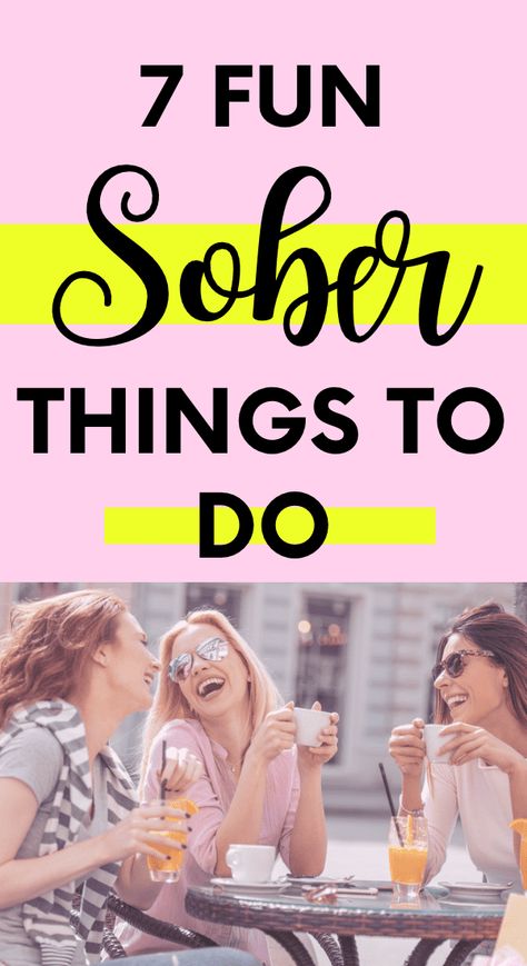 Whether you’ve quit drinking all together, or just for the month of October, finding fun things to do without alcohol can be the key to staying sober! Here are 7 fun things to do with friends, family or alone to stay sober! Sober life. Sober quotes. Addiction recovery. Alcohol-free activities. Sobriety quotes. Helping An Alcoholic, Things To Do With Friends, Giving Up Alcohol, Starting A Book, Quit Drinking, People Having Fun, Getting A Massage, Things To Do When Bored, Given Up