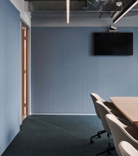 Vertigo | Impact Acoustic Conference Room Acoustic Design, Acoustical Panels, Acoustic Baffles, Restaurant Designs, Acoustic Design, Acoustic Panel, Office Designs, Interior Textiles, Acoustic Wall Panels