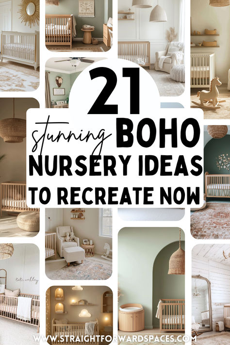 boho nursery with natural textures, patterns, and cozy decor. Gender Neutral Nursery Themes Boho, Bohemian Nursery Neutral, Boho Theme Nursery, Boho Nursery Ideas, Earthy Nursery, Tan Nursery, Bohemian Nursery Decor, Neutral Nursery Ideas, Gender Neutral Baby Room