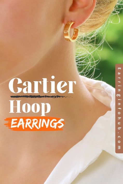 Elevate your style with Cartier hoop earrings. Discover luxury designs and find the perfect statement piece for any occasion. Cartier Store, Cartier Earrings, Plain White Tee, Cocktail Attire, Earrings Hoop, Small Jewelry, Spa Day, Elevate Your Style, Luxury Jewelry