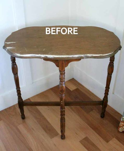 Refinished End Tables, Amy Howard Paint, Antique End Tables, Vintage Furniture Makeover, Side Table Makeover, Painted Side Tables, Amy Howard, Antique Side Table, Furniture Fix