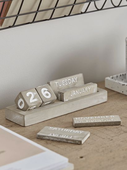 Nordic Office, Nordic Furniture, Cox And Cox, Id Design, Craft Room Decor, Scandi Design, Cement Crafts, Scandinavian Furniture, Perpetual Calendar