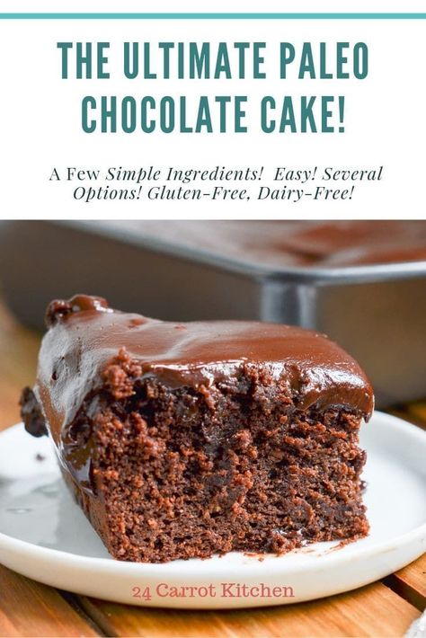 Paleo Birthday Cake, Grain Free Chocolate Cake, Paleo Chocolate Cupcakes, Paleo Chocolate Cake, Healthy Chocolate Desserts, Paleo Brownies, Paleo Cake, Gluten Free Chocolate Cake, Best Gluten Free