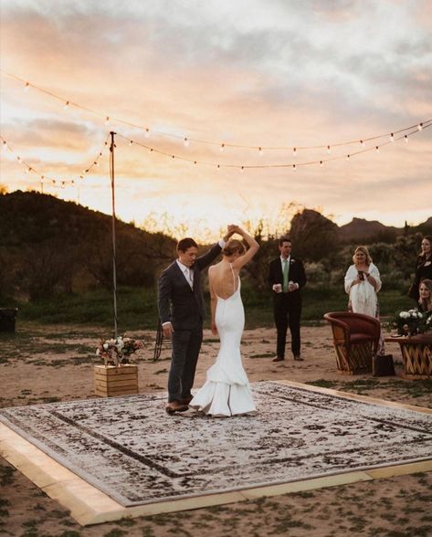 Kaley Kocinski, Desert Wedding Dress, Rustic Bohemian Wedding, Wedding Walk, Beneath The Stars, Wedding Renewal Vows, Dance Floor Wedding, Festival Bride, Micro Weddings