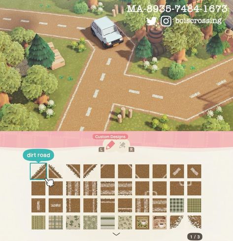 Animal Crossing Road Codes, Urban Island, Pink Island, Japanese Town, Cozy Gaming, Path Ideas, Path Design, Island Theme, Animal Crossing Villagers