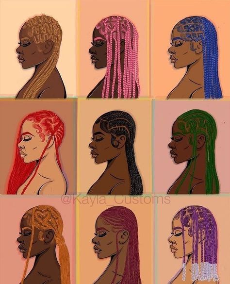 Long Hairstyles Ideas Braids, Different Styles Of Box Braids, Different Box Braids Styles, Cute Hairstyles With Box Braids, Braids Inspiration Black, Hair Locks Hairstyles, Hair Styles Pics, Black Protective Hairstyles Braids, Different Braiding Styles For Black Hair