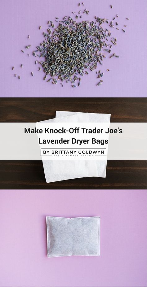 DIY Lavender Dryer Bags | Make your own Lavender Dryer Bags. Great for fresh smelling laundry, diy gift ideas, or an easy sewing craft. Brittany Goldwyn for TodaysCreativeLife.com Lavender Dryer Bags, Laundry Diy, Diy Lavender, Lavender Crafts, Sewing Christmas, Sew Simple, Diy Gift Ideas, Natural Cleaners, Lavender Bags