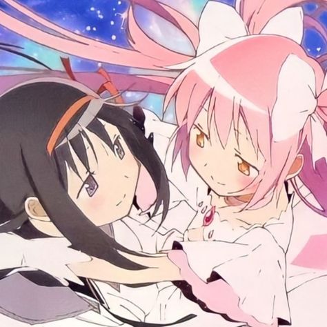 Madoka Magica Christmas Pfp, Homura And Madoka, Madoka Homura, Mahō Shōjo Madoka Magica, Mahō Shōjo, Puella Magi, Puella Magi Madoka Magica, Madoka Magica, Iphone Icon