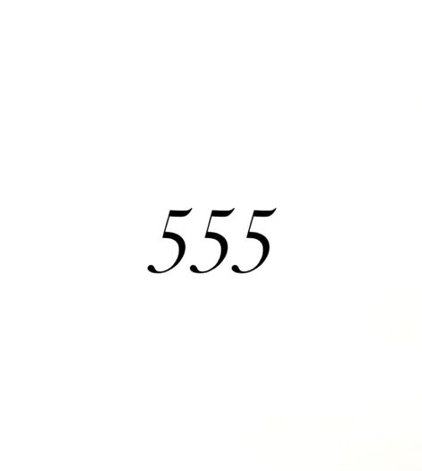 New Tatoo2023, 555 Tattoo Design, 555 Font, 555 Tattoo Ideas, 555 Tattoo, Angel Number 555, Chest Tattoo Drawings, Number Tattoo Fonts, Numbers Tattoo