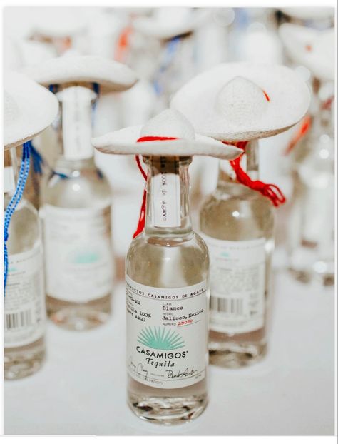 Tacos And Tequila Wedding, Casamigos Bottle Decor, Tacos And Tequila Rehearsal Dinner, Mini Casamigos Bottles, Tequila Favors Wedding, Mini Tequila Bottles Gift Party Favors, Cabo Wedding Favors, Casamigos Party Decor, Tacos And Tequila Engagement Party