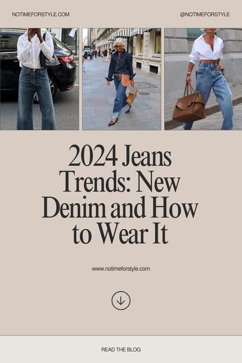 Denim Pants Street Style, 2024 Fashion Trends Jeans, Denim In Denim Outfits, Denim Fall 2024, Flare Jeans Outfit Women Over 40, Jeans 2024 Fall, Jeans Look Woman, How To Style Short Jeans, Flare Jeans Outfit 2024