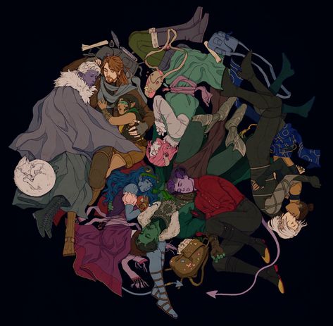 Critical Role Jester And Fjord, Orym Of The Air Ashari, Veth Brenatto, The Mighty Nein, Critical Role Campaign 2, Critical Role Characters, Mighty Nein, Vox Machina, Critical Role Fan Art