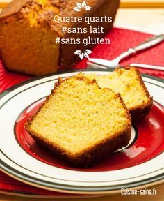 Quatre quarts sans gluten, sans lait totalement bluffant Gluten Free Lemon Drizzle Cake, Wraps Recipes Easy, Almond Snack, Gluten Desserts, Gluten Free Pastry, Sans Gluten Sans Lactose, Gluten Free Sweet, Gluten Free Snacks, Sem Lactose