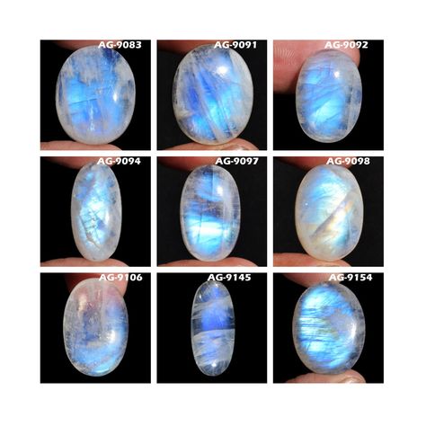 Rainbow Moonstone Cabochon Gemstone Natural Oval Shape Smooth Gemstones Lot For Ring Pendant Earrings And Jewelry Making Supplier White Labradorite, Rainbow Stone, Moonstone Cabochon, Fire And Stone, Rainbow Fire, Meditation Crystals, Moonstone Crystal, Blue Moonstone, Moonstone Bracelet