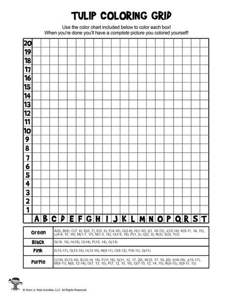 Spring and Easter Mystery Pictures Grid Coloring Pages | Woo! Jr. Kids Activities Fifth Grade Coloring Pages, Pixel Coloring Pages, Grid Coloring Pages, Mystery Grid Drawing, Grid Coloring, Substitute Teacher Resources, Maths Colouring Sheets, Activity Pages For Kids, Mystery Art