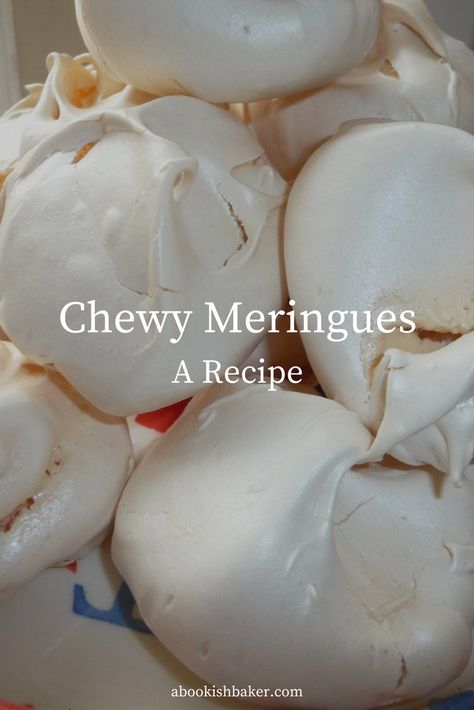 Chewy Pavlova Recipe, Chewy Meringue Recipe, Chewy Meringue Cookies, Mirangue Recipe, Merangue Recipe Cookies, Merengue Recipe, Best Meringue Recipe, Meringues Recipe, Meringue Cookie Recipe