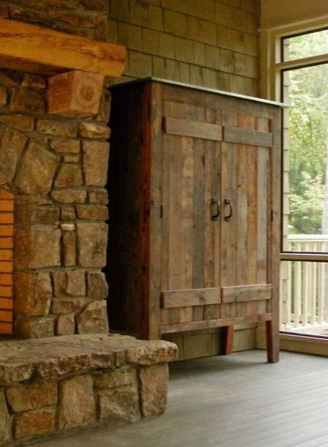 Rustic Armoire, Rustic Wood Cabinets, Transitional Living Room Furniture, Rustic Outdoor Furniture, Mexican Furniture, Wood Armoire, Rustic Cabinets, Porch Furniture, Primitive Furniture